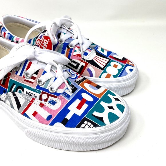 VANS Women Size VN0A5EFN5L8 ERA Custom Culture Multicolor Canvas Low Sneaker - Picture 2 of 10